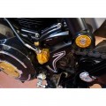 CNC Racing Bi-Color Front Sprocket Cover for Ducati Scrambler 1100/800 (2019+), Monster 937, and Hypermotard 950